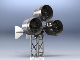 Aeolus风力发电机模型3D图纸_Solidworks设计