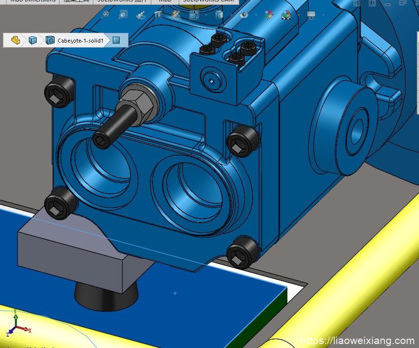 机床加工设备-600T精密冲床solidworks模型3D图纸